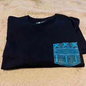 Black t shirt size 3XL